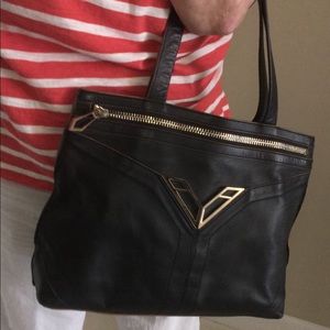 Botkier Black Leather Bag